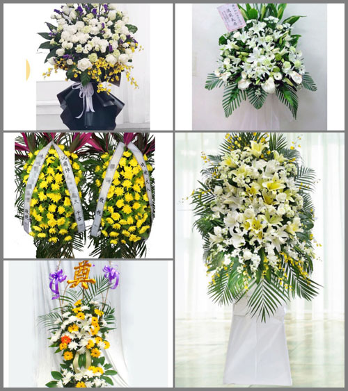 青海果洛州玛多县白事花篮预定